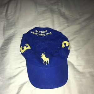 Blue/Yellow Ralph Lauren Polo Hat